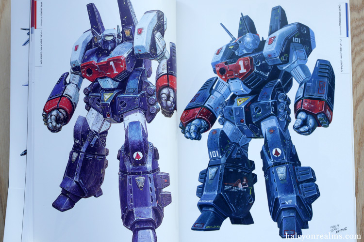 Macross Package Art Collection Book Review - Halcyon Realms - Art