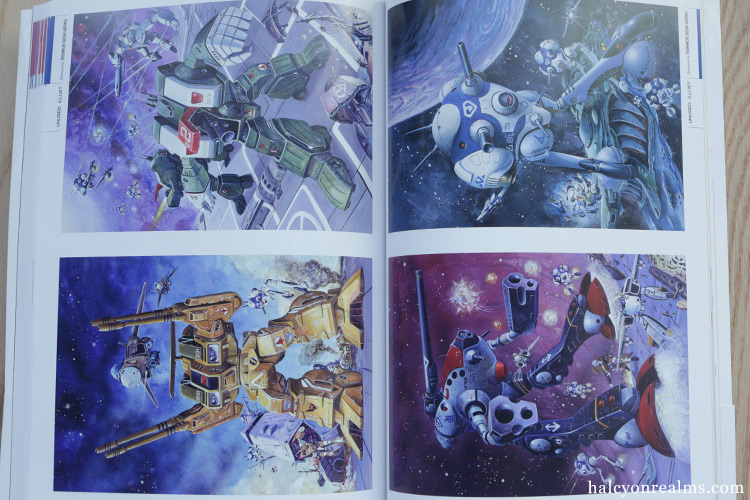 Macross Package Art Collection Book Review - Halcyon Realms - Art