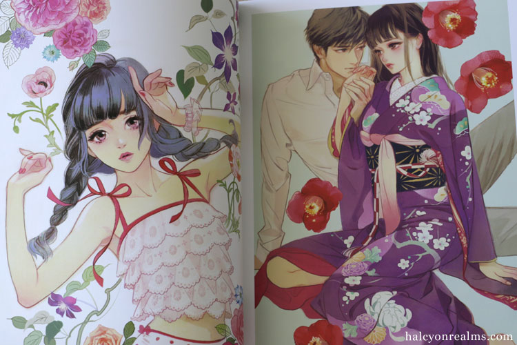 Matsuo Hiromi - Illustration Making & Visual Book Review - Halcyon