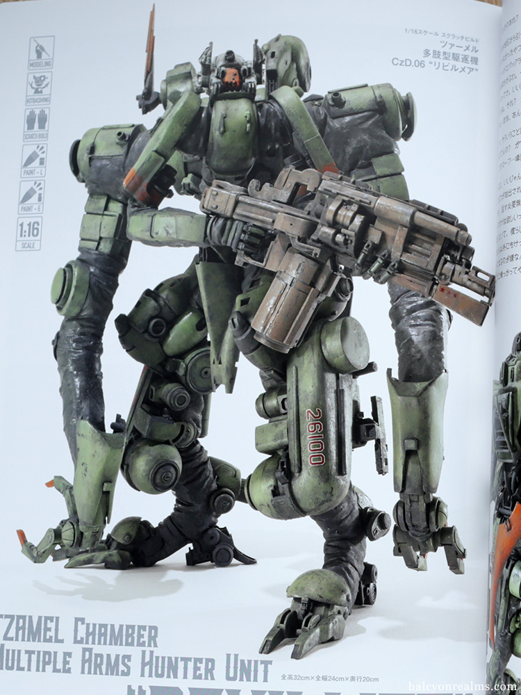 MIXINGSCAPE - Kishi Omori Kitbash Mecha Book Review - Halcyon