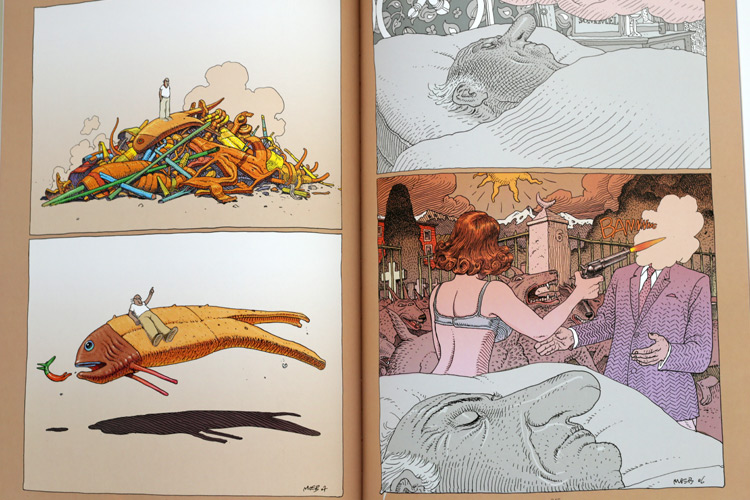 Moebius Library : Inside Moebius Part 3 Art Book Review - Halcyon