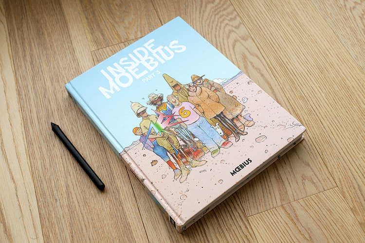 Moebius Library : Inside Moebius Part 3 Art Book Review - Halcyon
