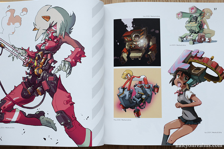 MZN - Perspectives Of Shinya Mizuno Art Book Review - Halcyon