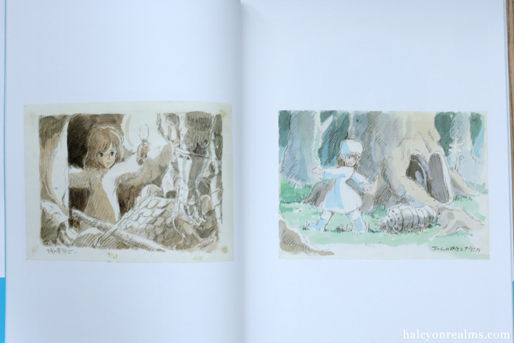 Nausicaa Imageboards Art Book Review - Halcyon Realms - Art Book