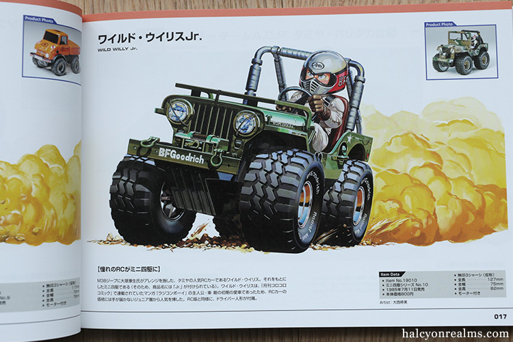 Tamiya Mini 4WD Box Art Collection Book Review - Halcyon Realms