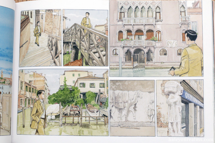 Venice - Jiro Taniguchi Art Book Review - Halcyon Realms - Art