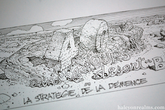 Moebius - 40 Days Dans Le Desert Art Book Review - Halcyon Realms