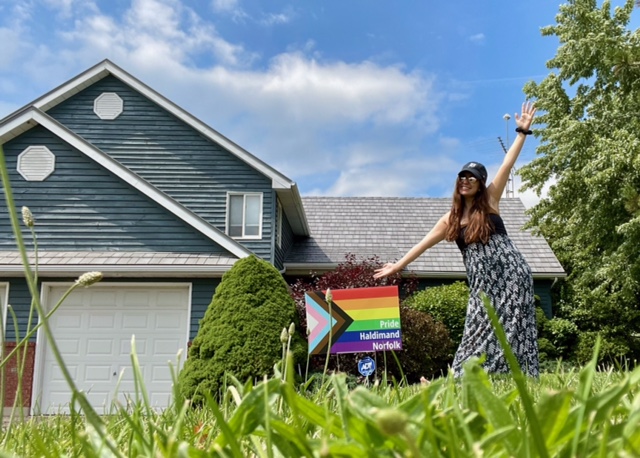 Featured image for Pride flags stolen, vandalized in Dunnville; community continues to show Pride