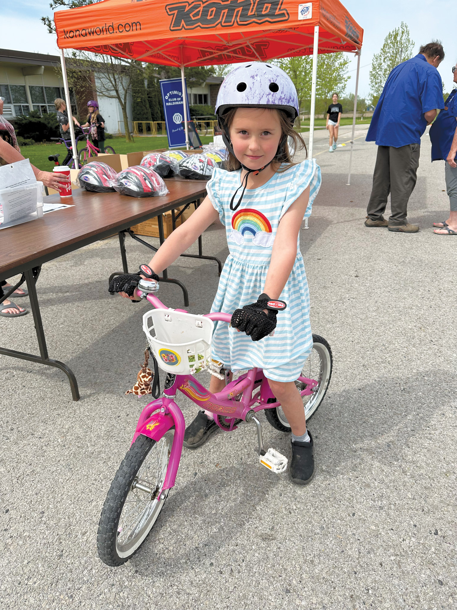 Featured image for Smiles, laughter & safety cycle in at Bike Rodeo