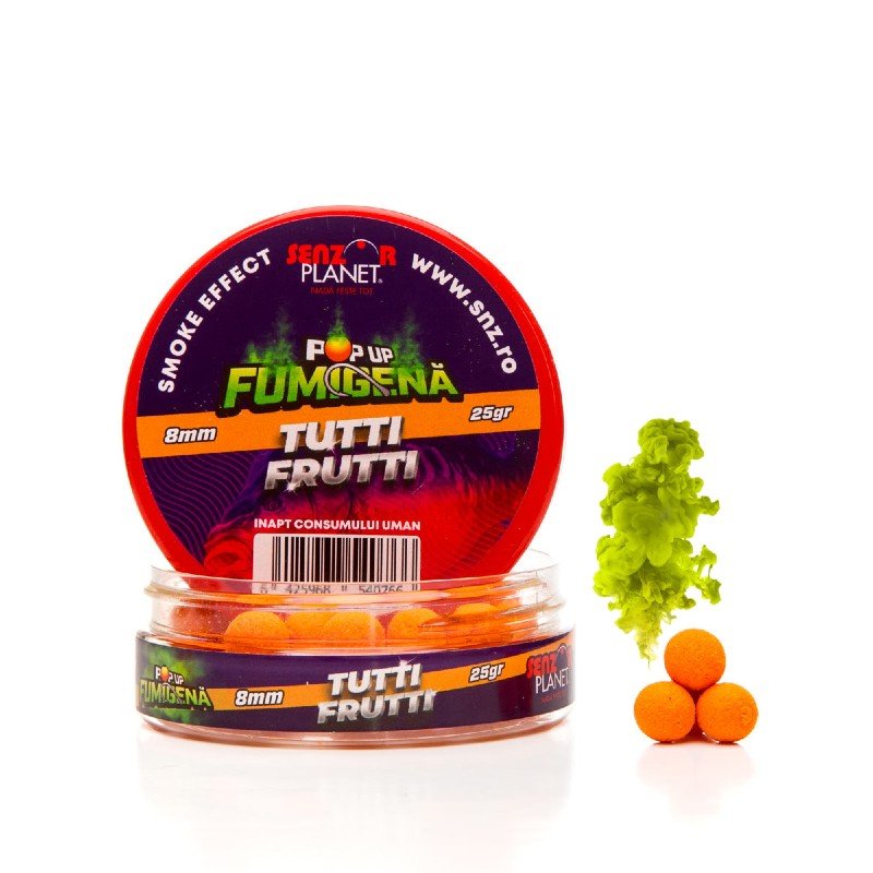 Appâts Carpe Senzor Planet - Granulés 2.5 Mm, Effet Fumée, Sachet 1 Kg - Pour Bouillettes, Sacs PVA, Eau Froide - 6