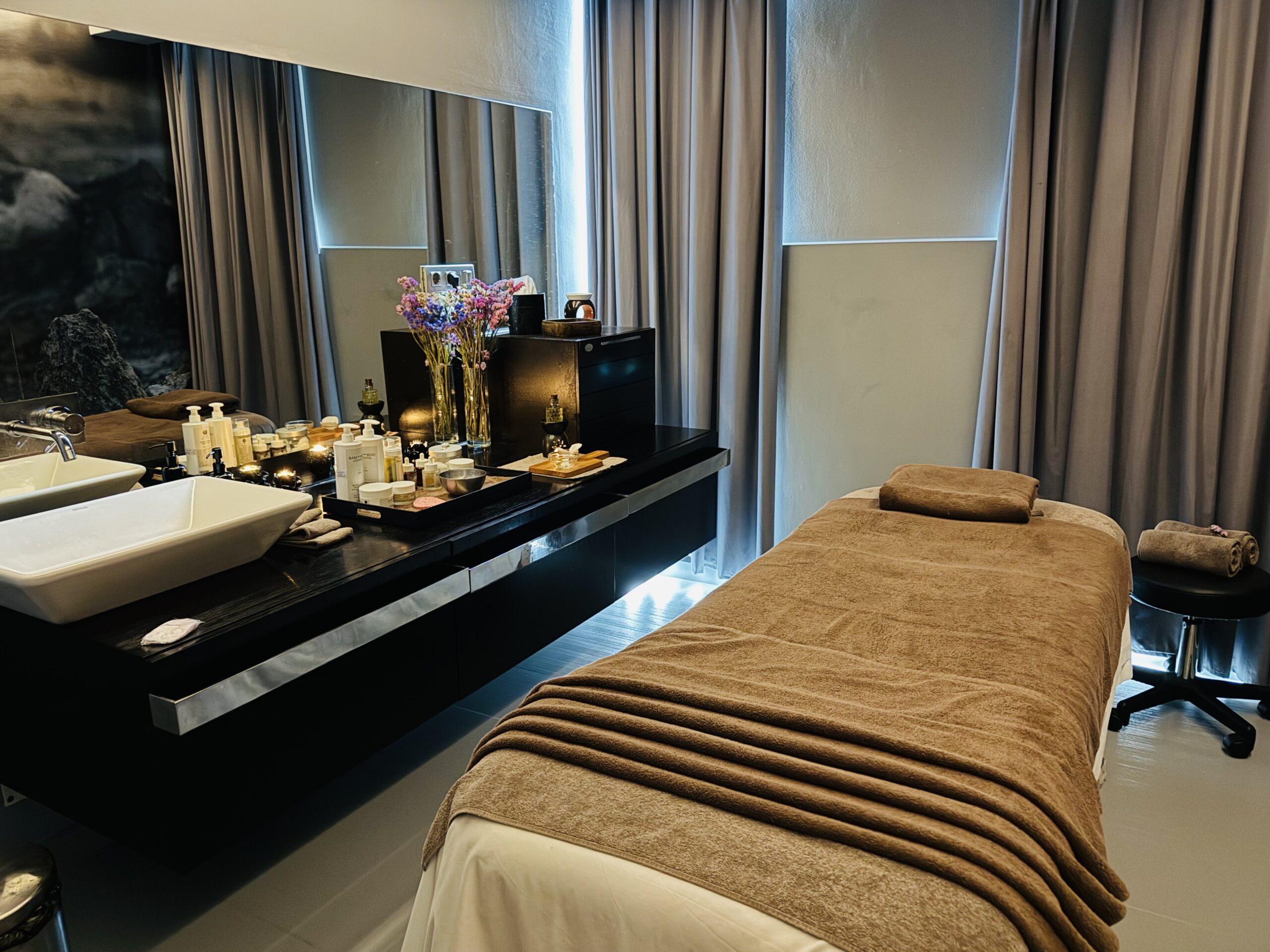 Octant Hotel Furnas with a baby