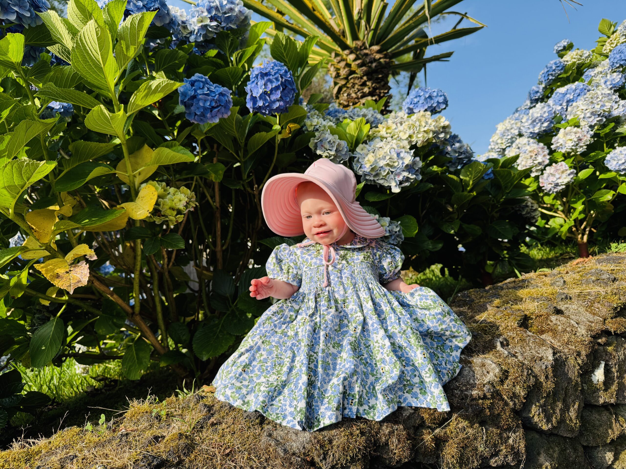 Octant Hotel Furnas with a baby