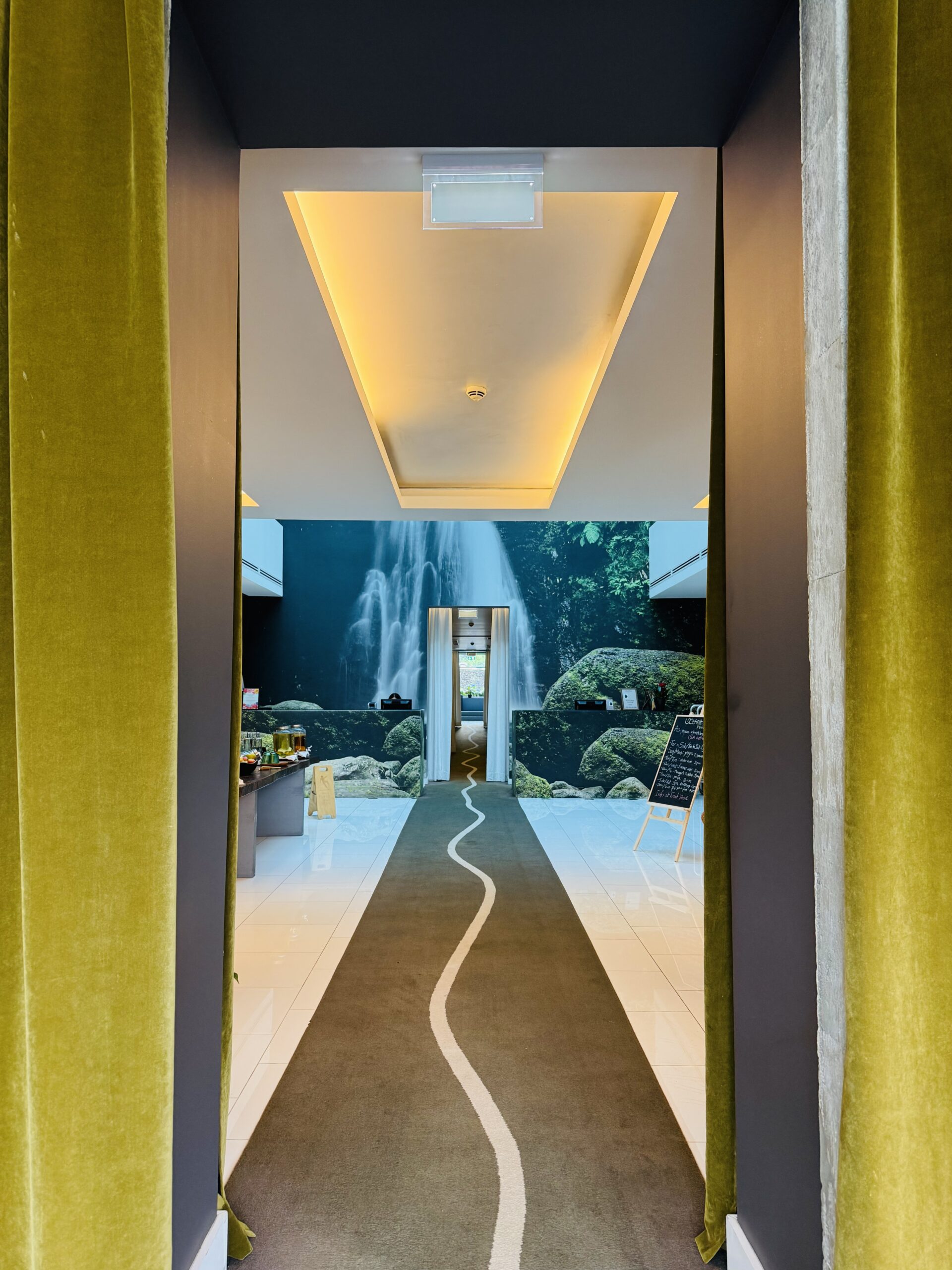 Octant Hotel Furnas with a baby