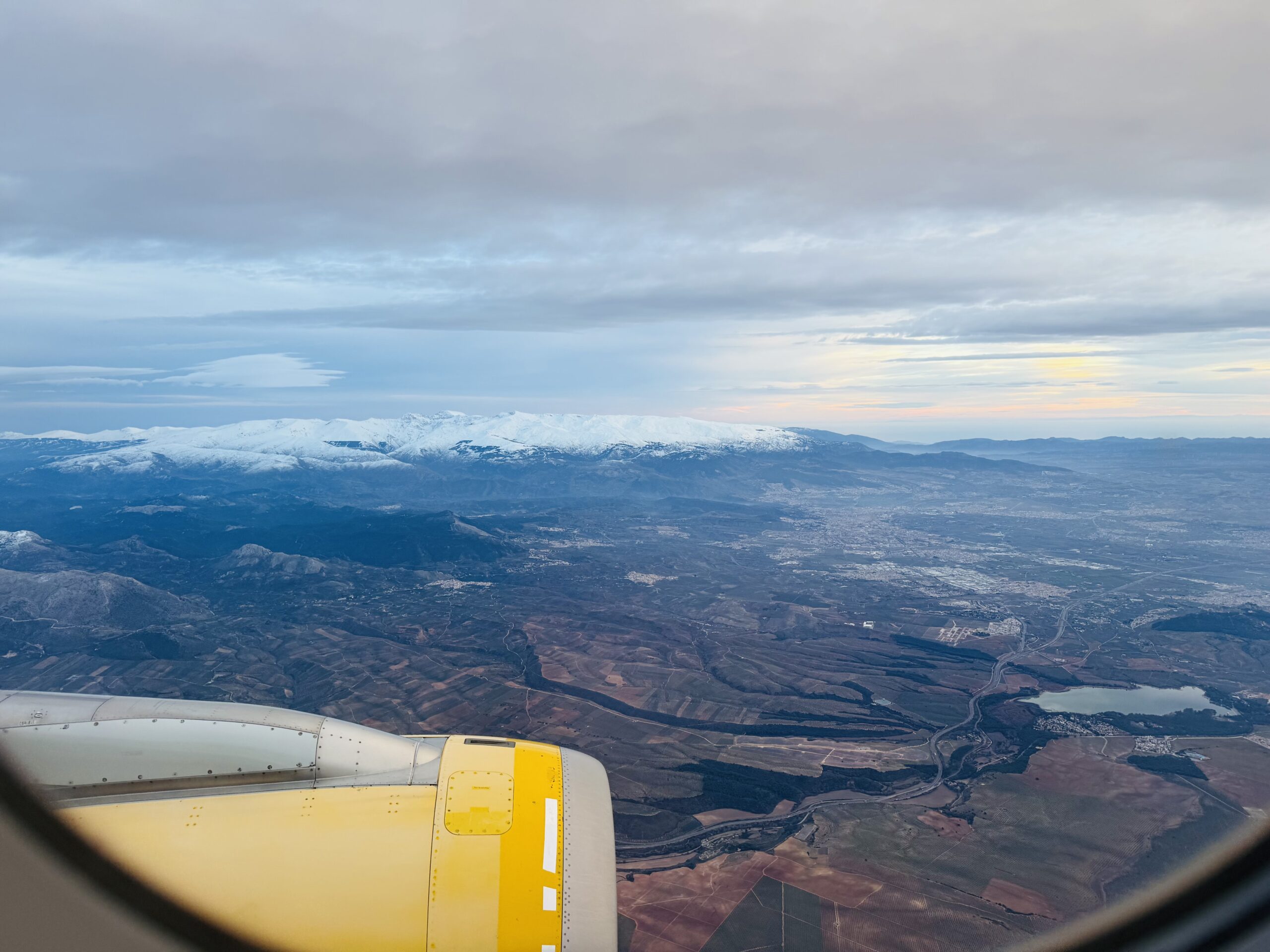 Flying into Granada