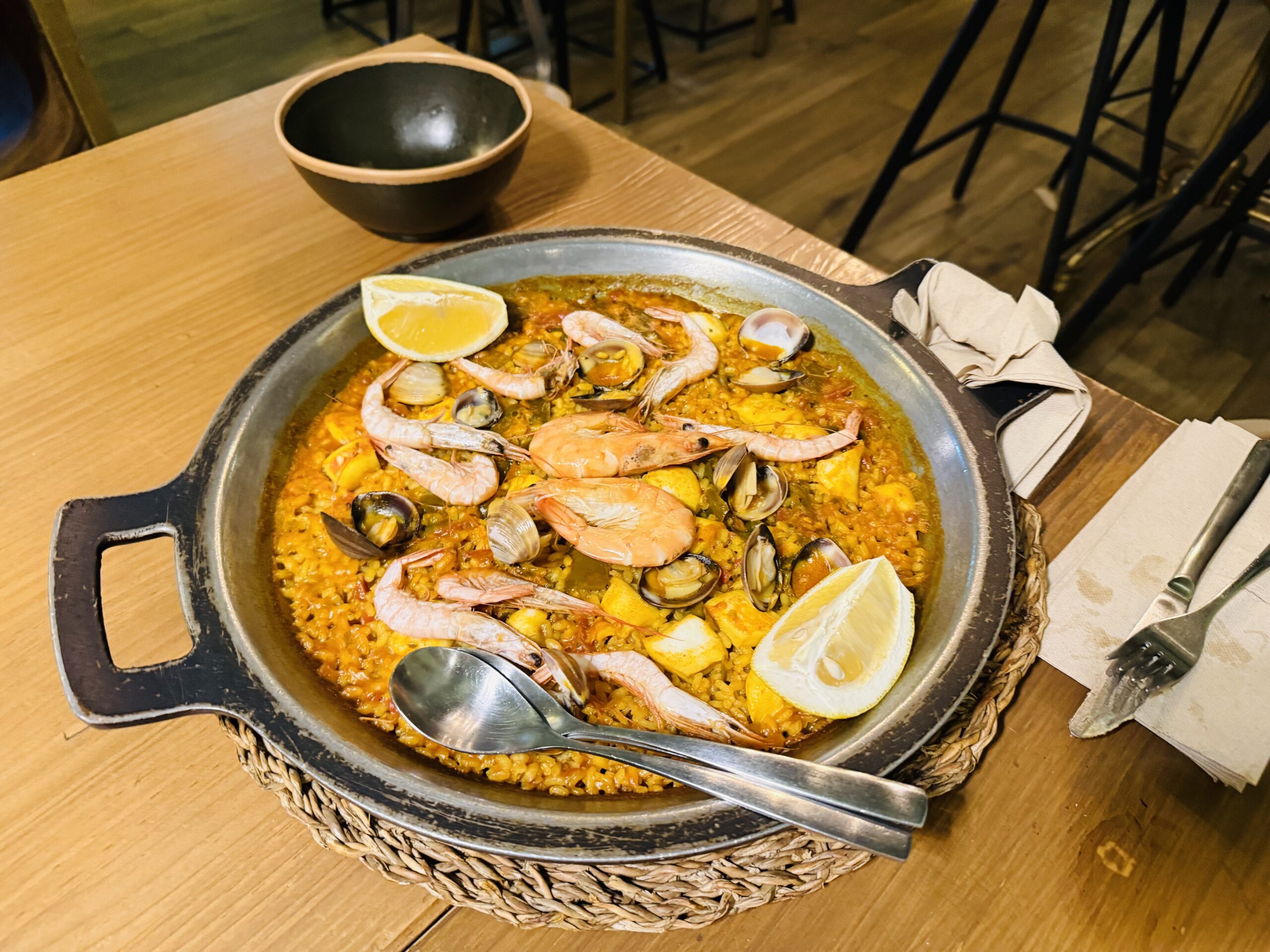 Paella in Granada Spain