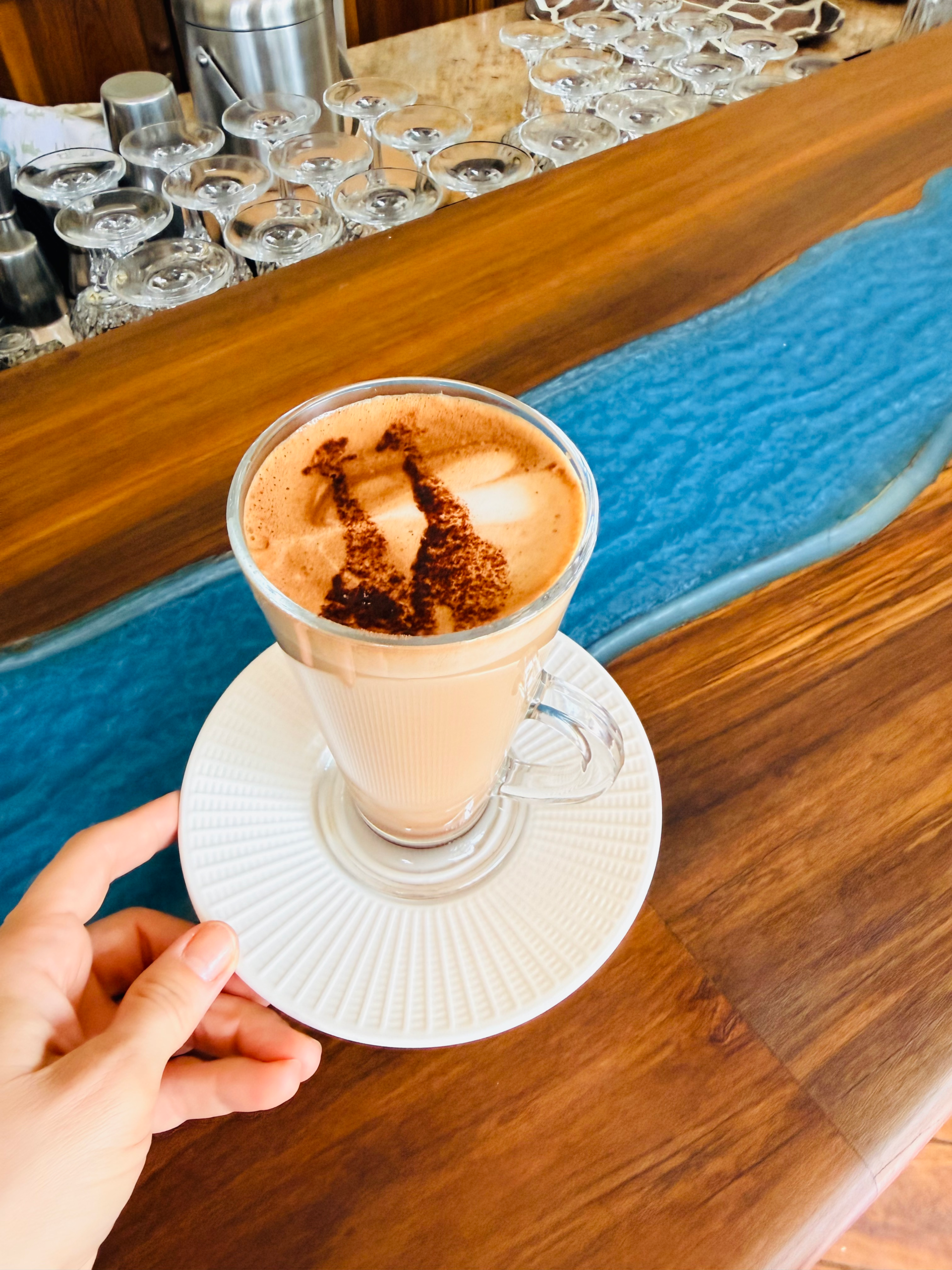 Giraffe Mocha at Daisy's