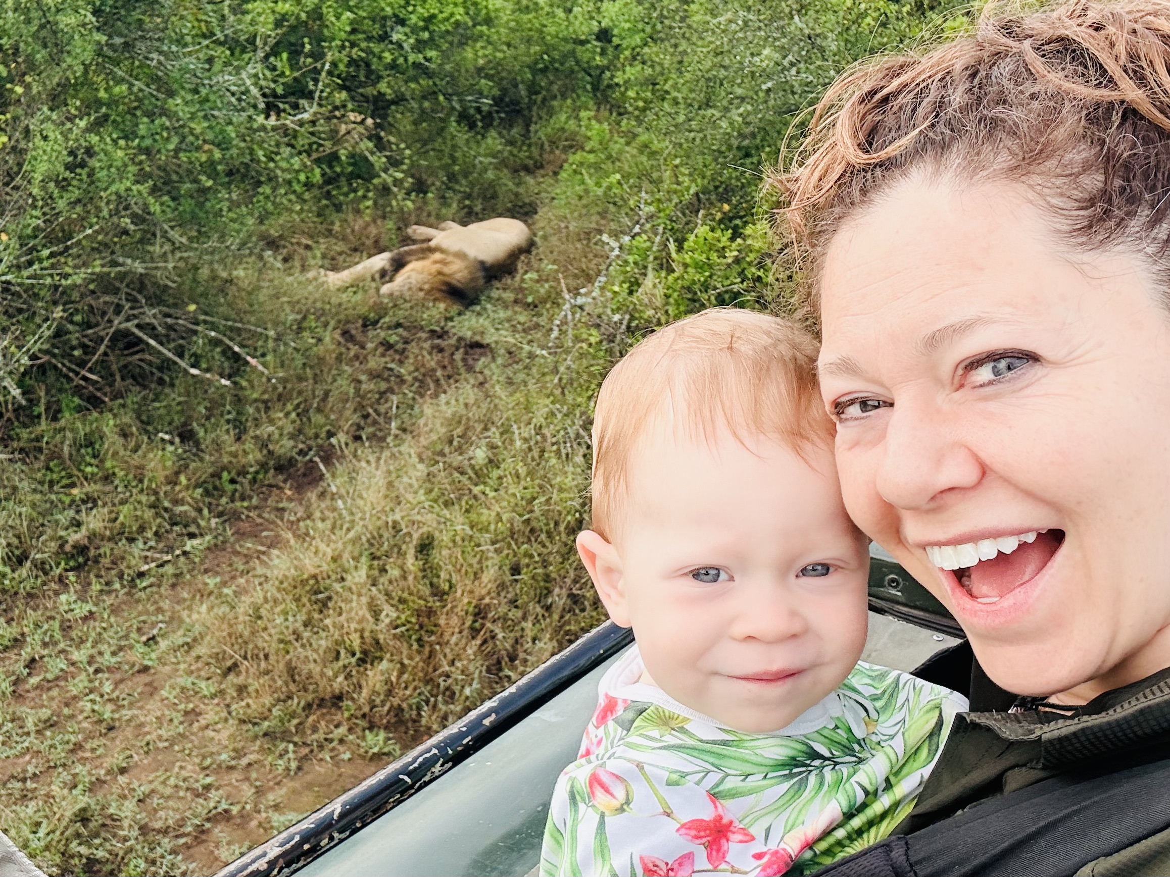 Safari with baby