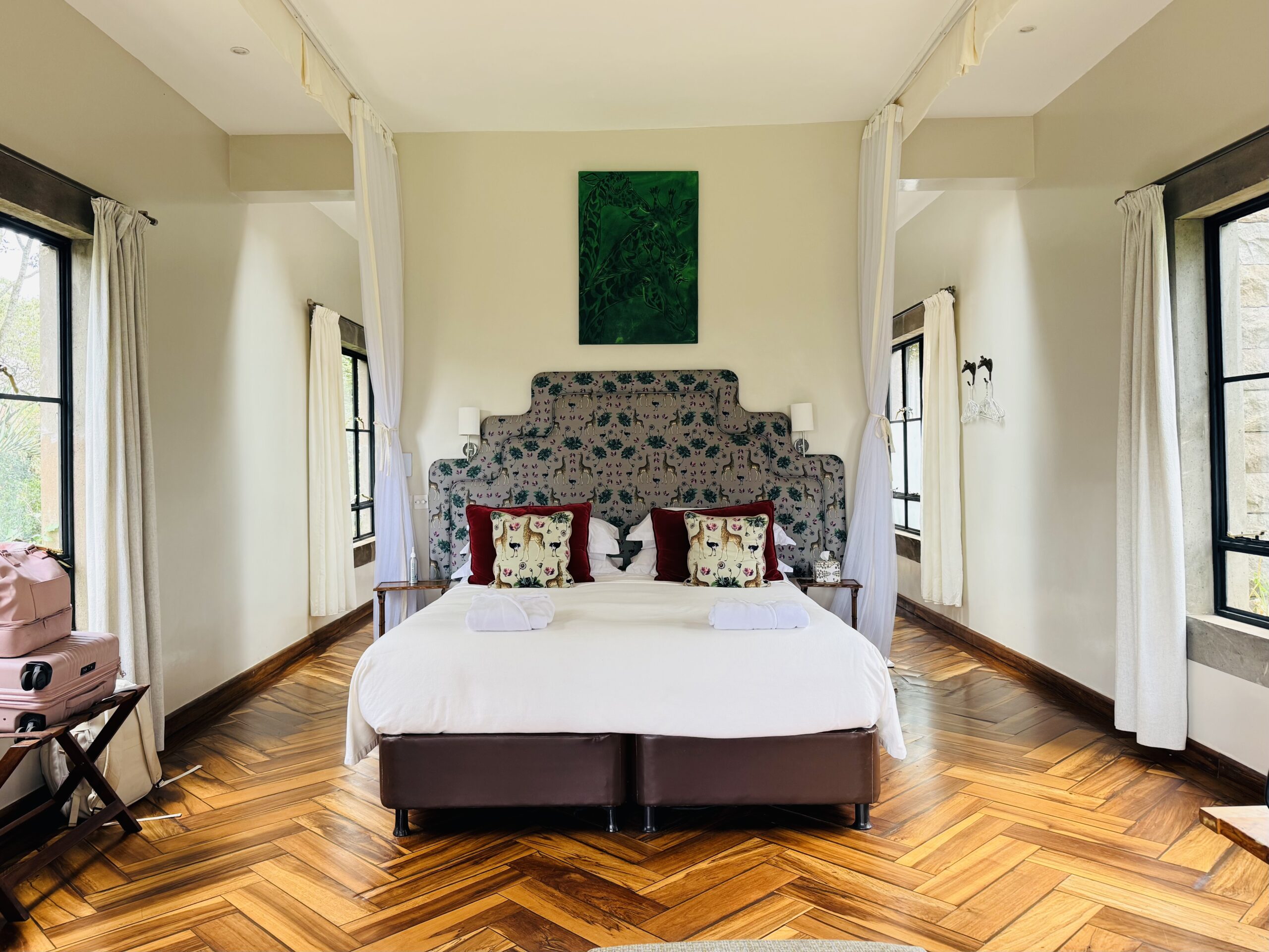 Bedroom at The Retreat at Giraffe Manor