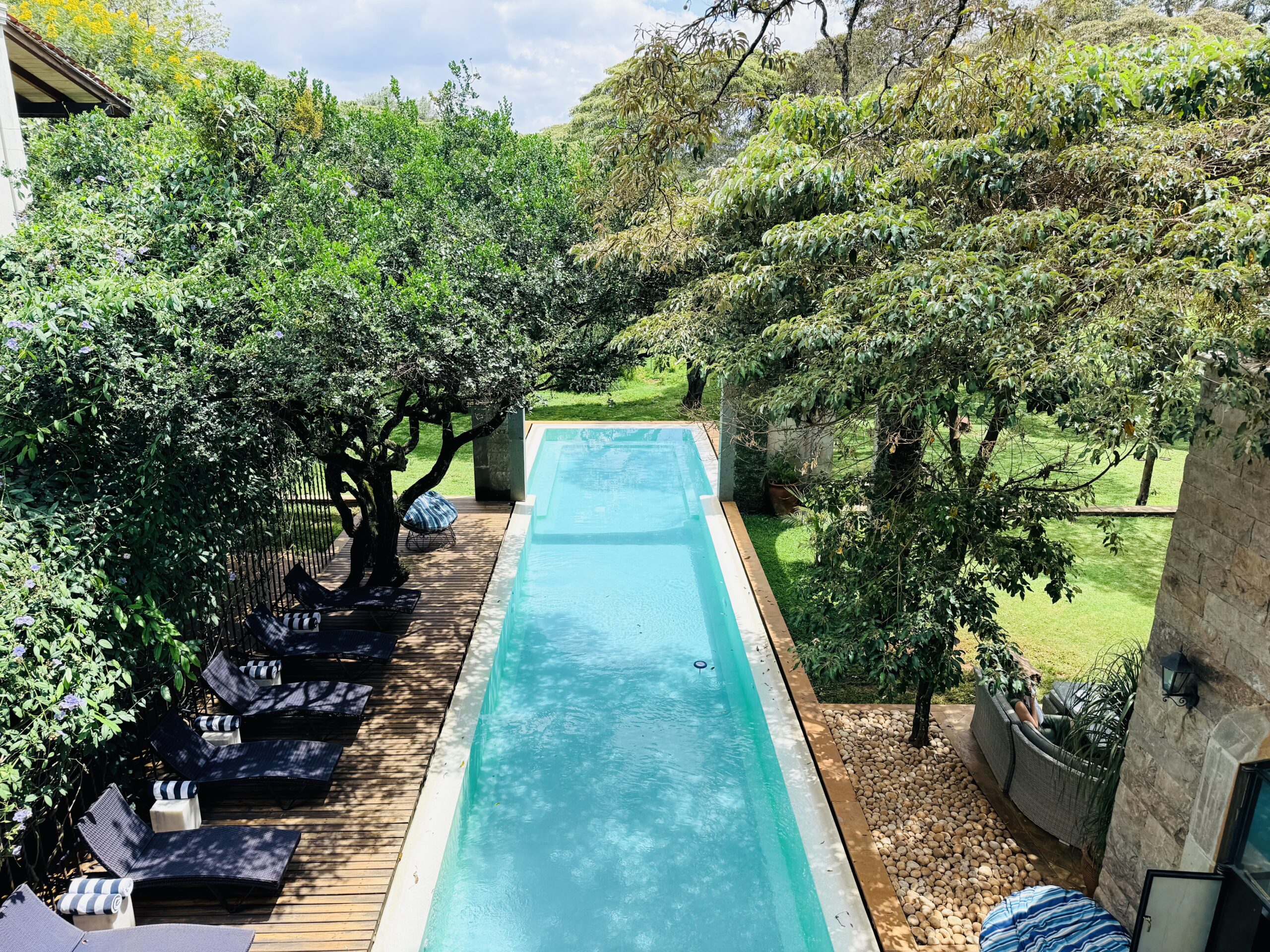Outdoor pool at The Retreat