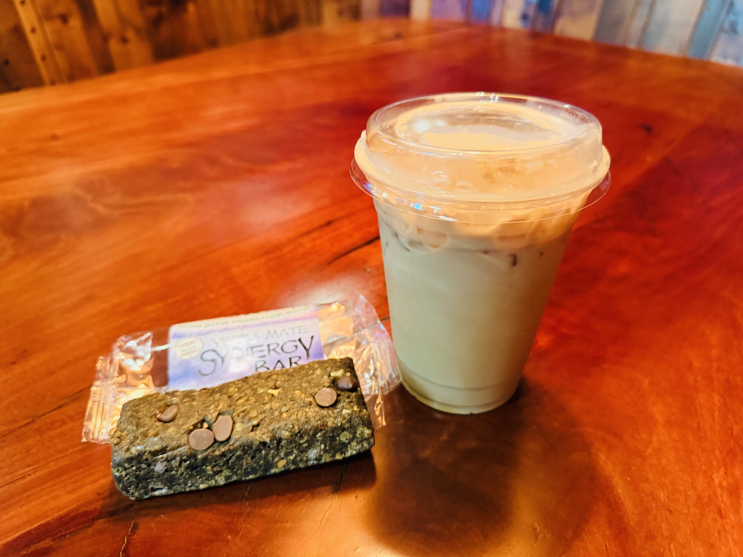 Coffee and energy bar in Savannah