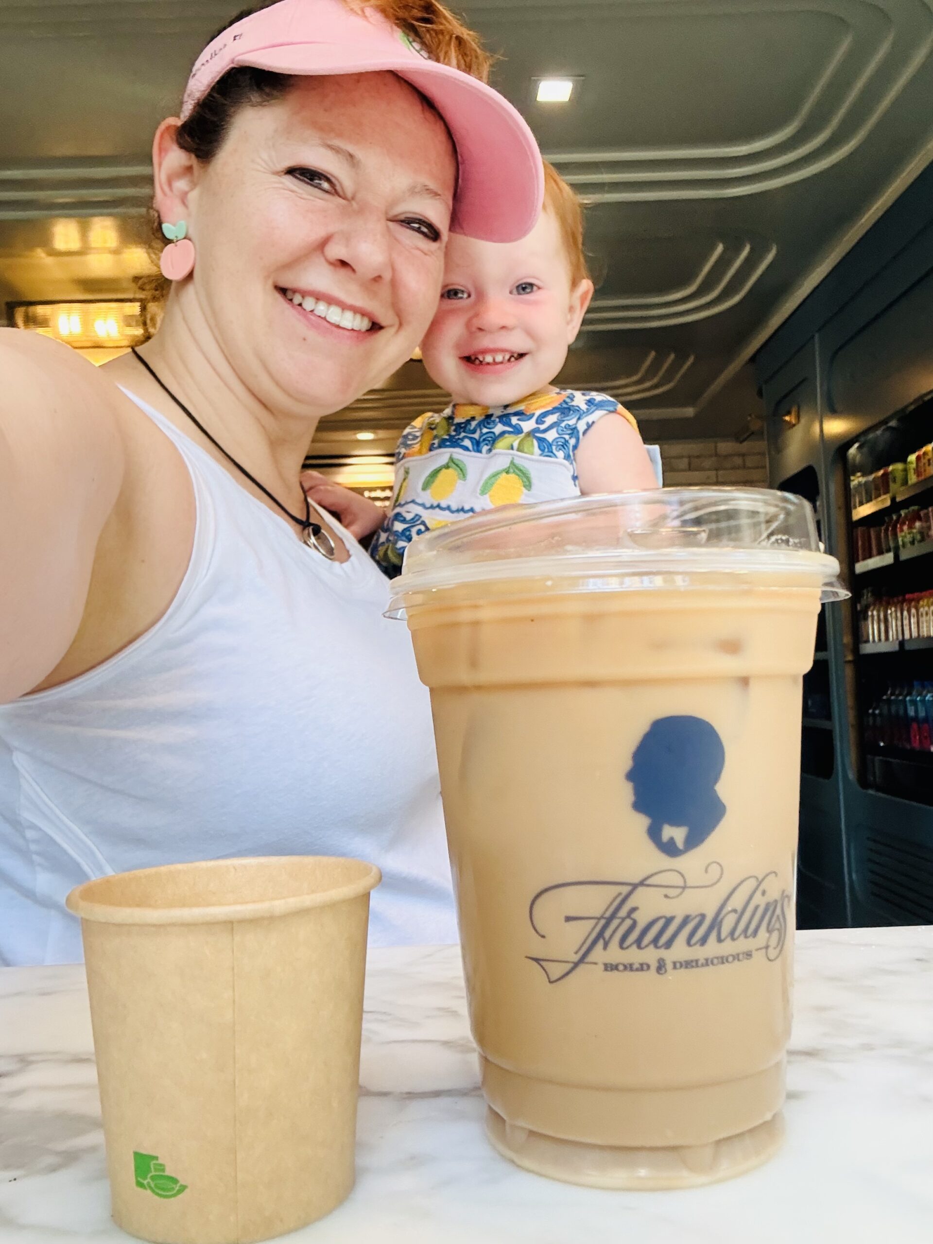 Coffee at Franklin's in Savannah