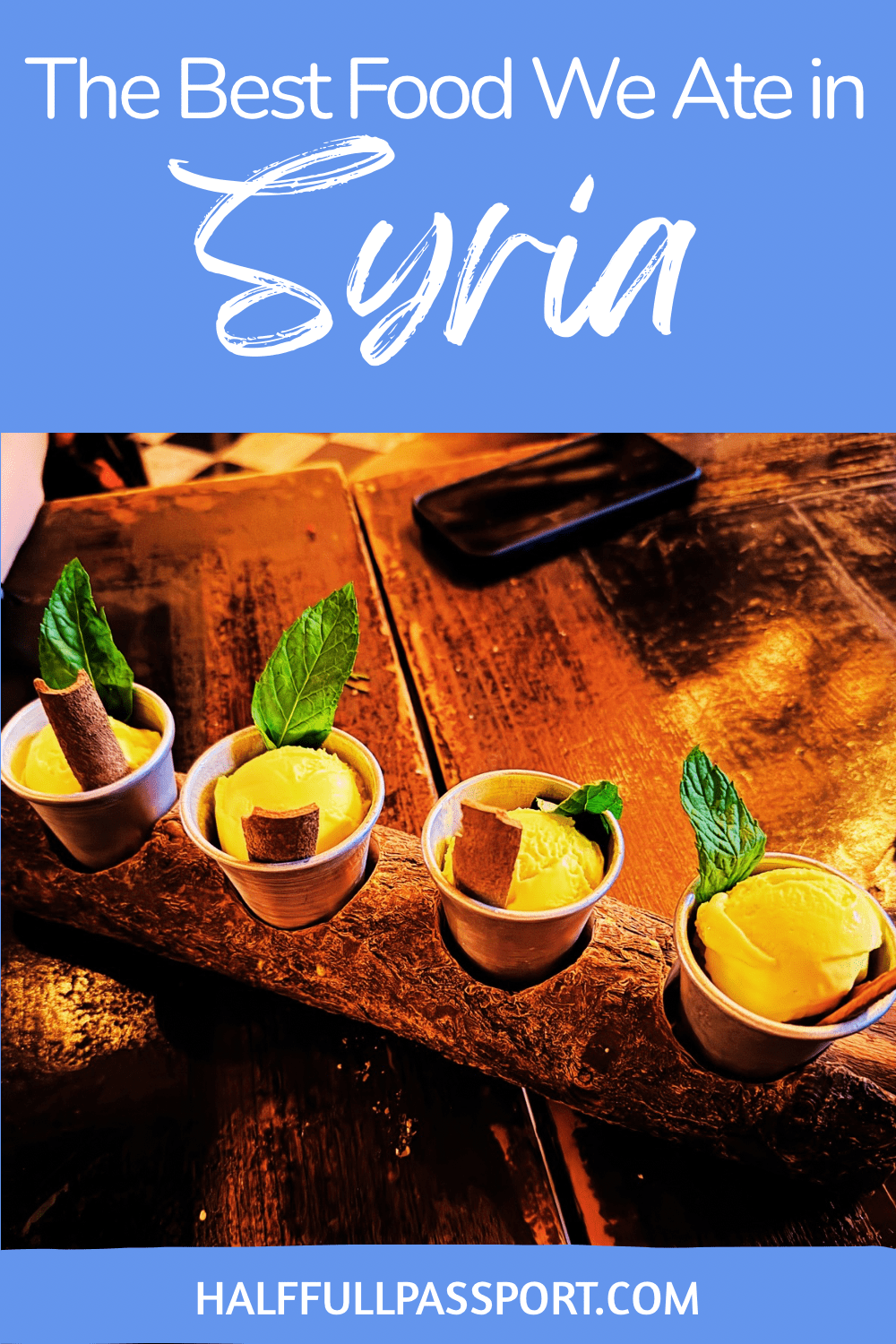 Syrian Food Pinterest Image
