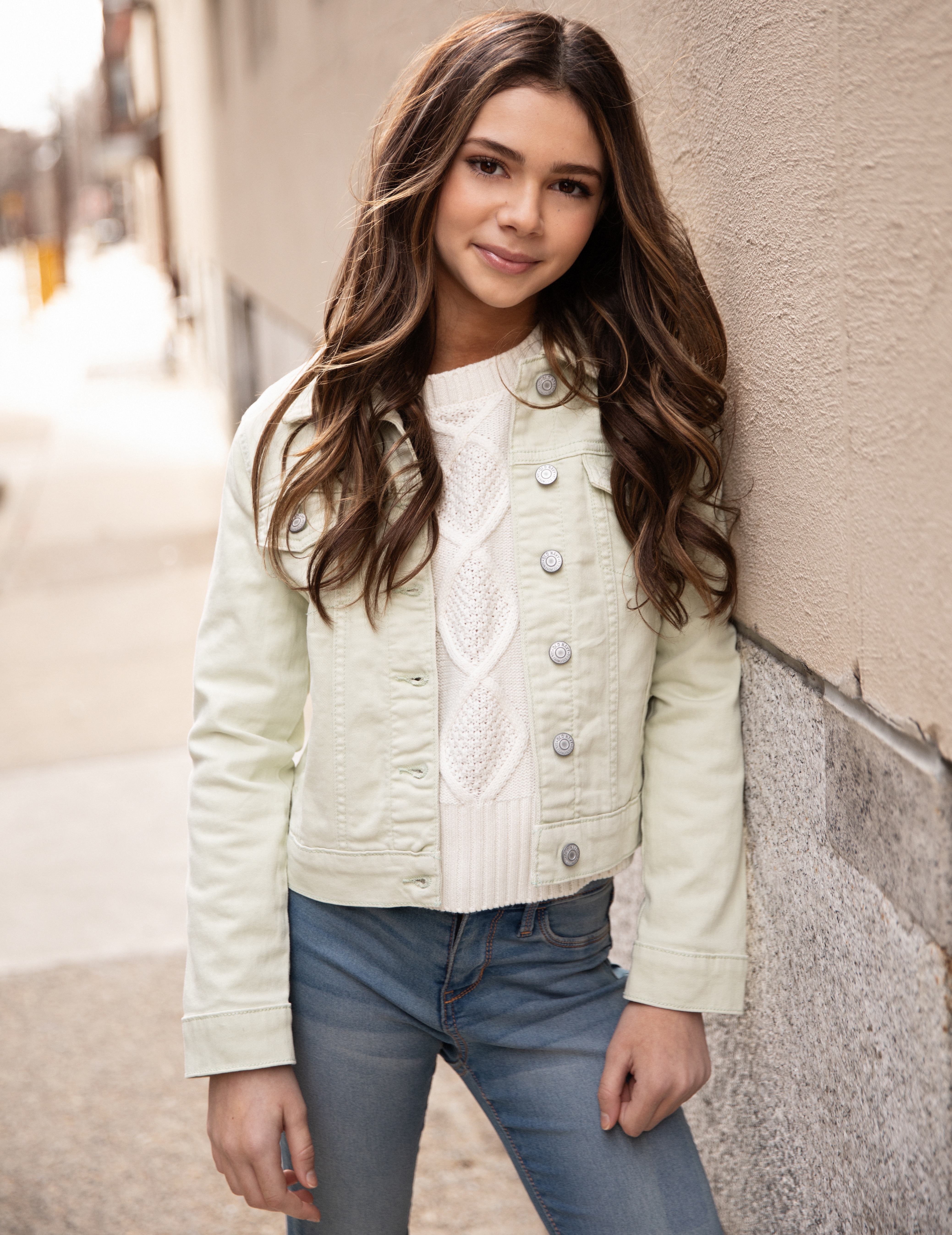 Halle Dolce Outdoor Editorial Photoshoot