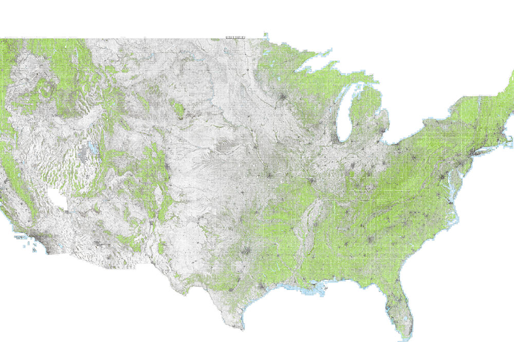 How To Read A Topographic Map Researching Your Land Hall And Hall US Topo Map Feature Lg 