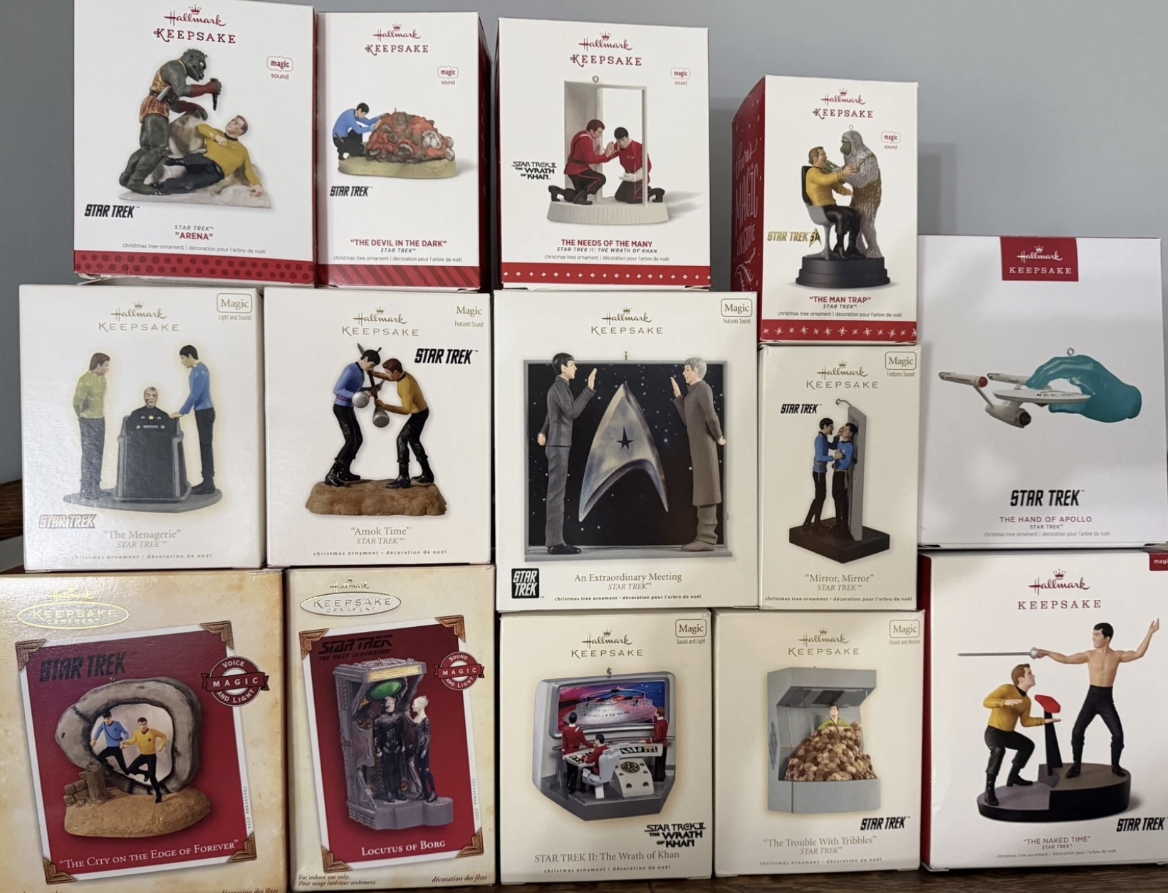 Huge Star Trek Ornament Collection Available on eBay | Hallmark