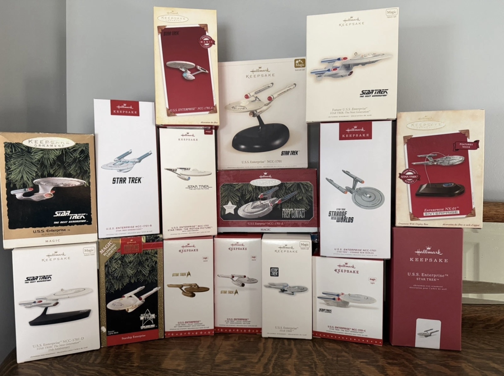 Huge Star Trek Ornament Collection Available on eBay | Hallmark