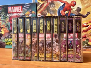 I'm using the dragon shield. Marvel Champions Lcg Storage Solutions Hall Of Heroes