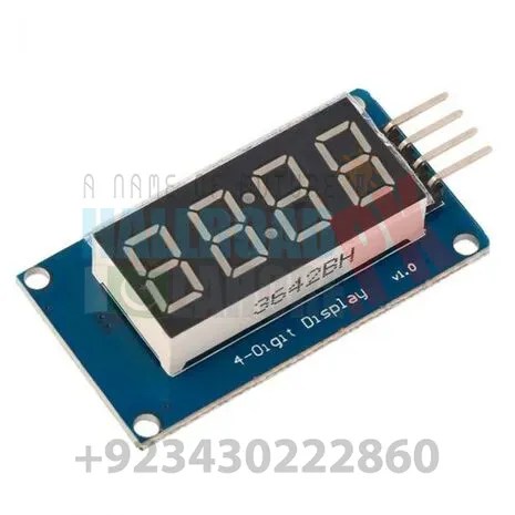 Arduino Tm1637 4 Digit 7 Segment Display Module Led Display Module ...