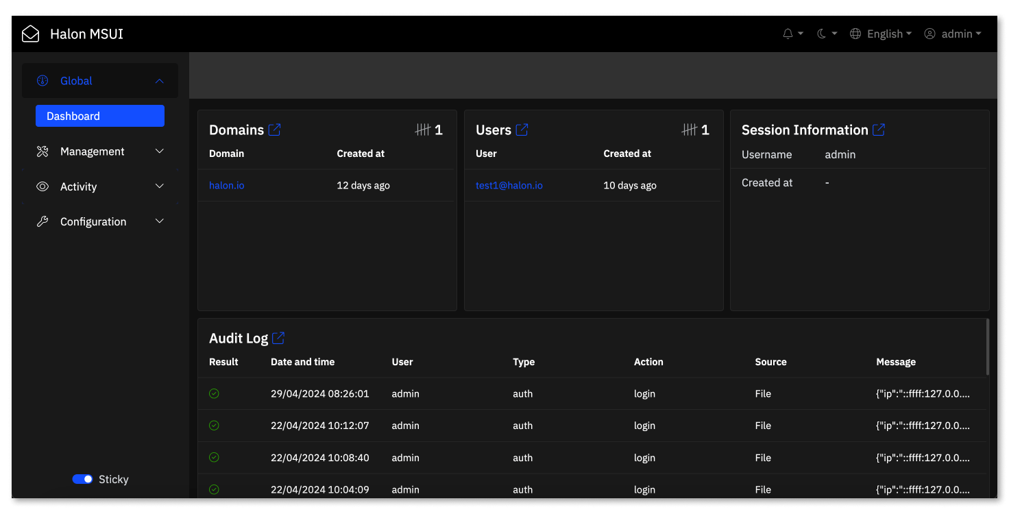 5 Web Administration Halon Msui Documentation - Premium Mountain Art Gallery - Full HD
