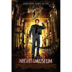 Movie poster for A night at the museum