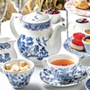 a fancy tea set