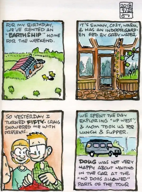 comic: fiftieth birthday