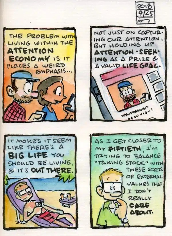 comic 1: attention economy