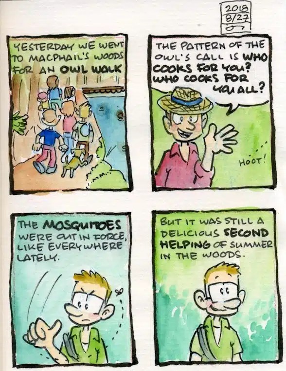 comic 1: MacPhail Woods