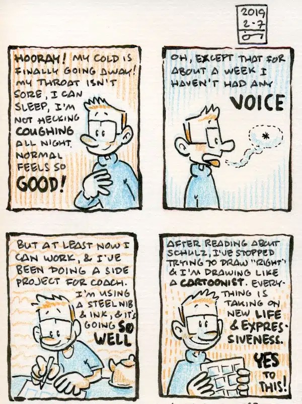 comic - losing my voice