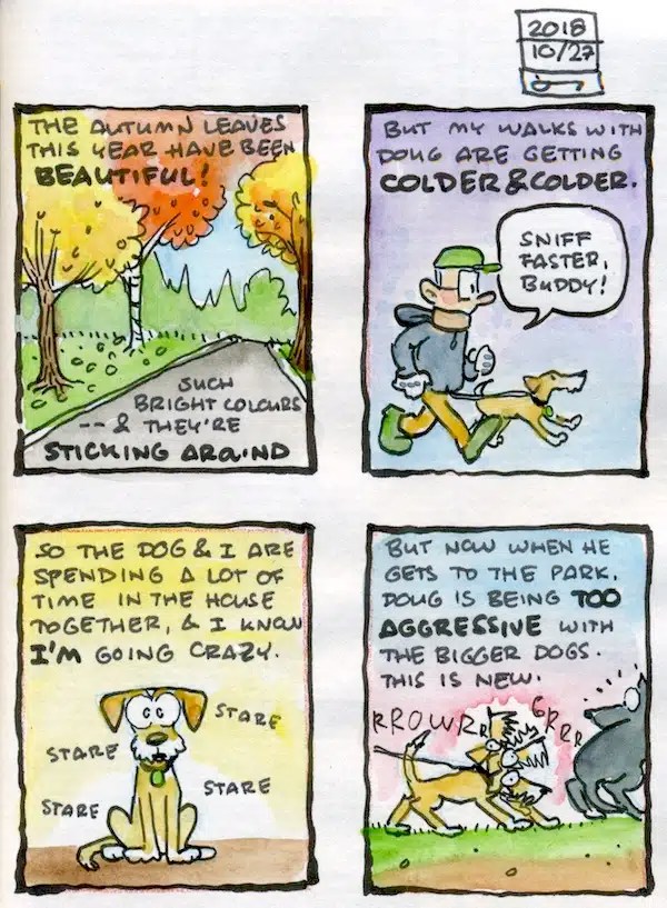 comic: Autumn leaves