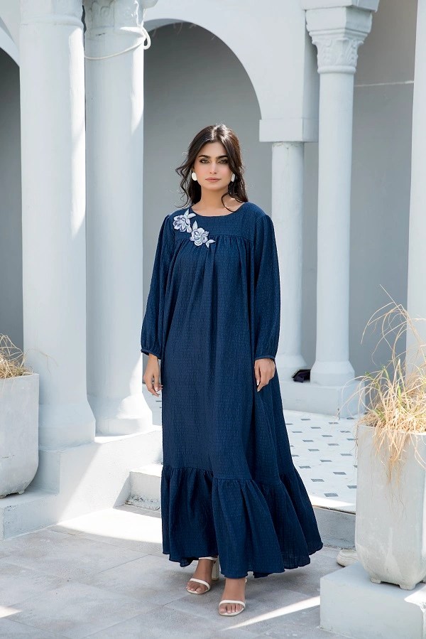 Embroidered Muslin Maxi I