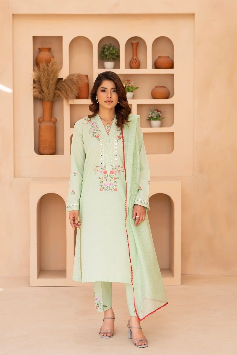 Sheesha Embroidered Elegance Ensemble