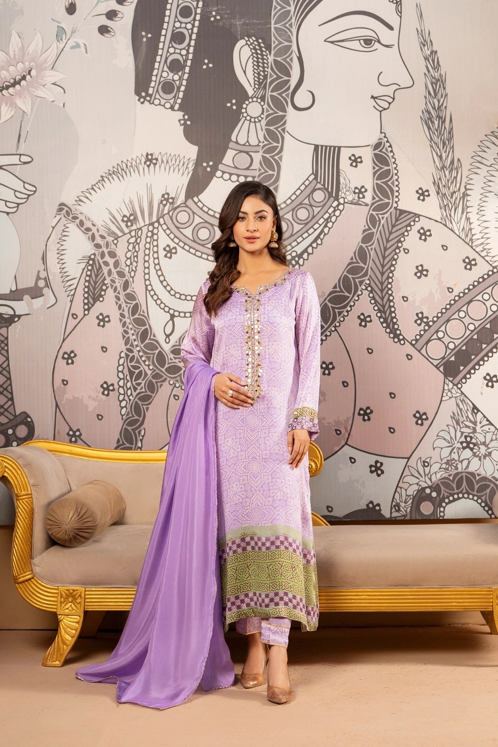 Heritage Chunari Ensemble