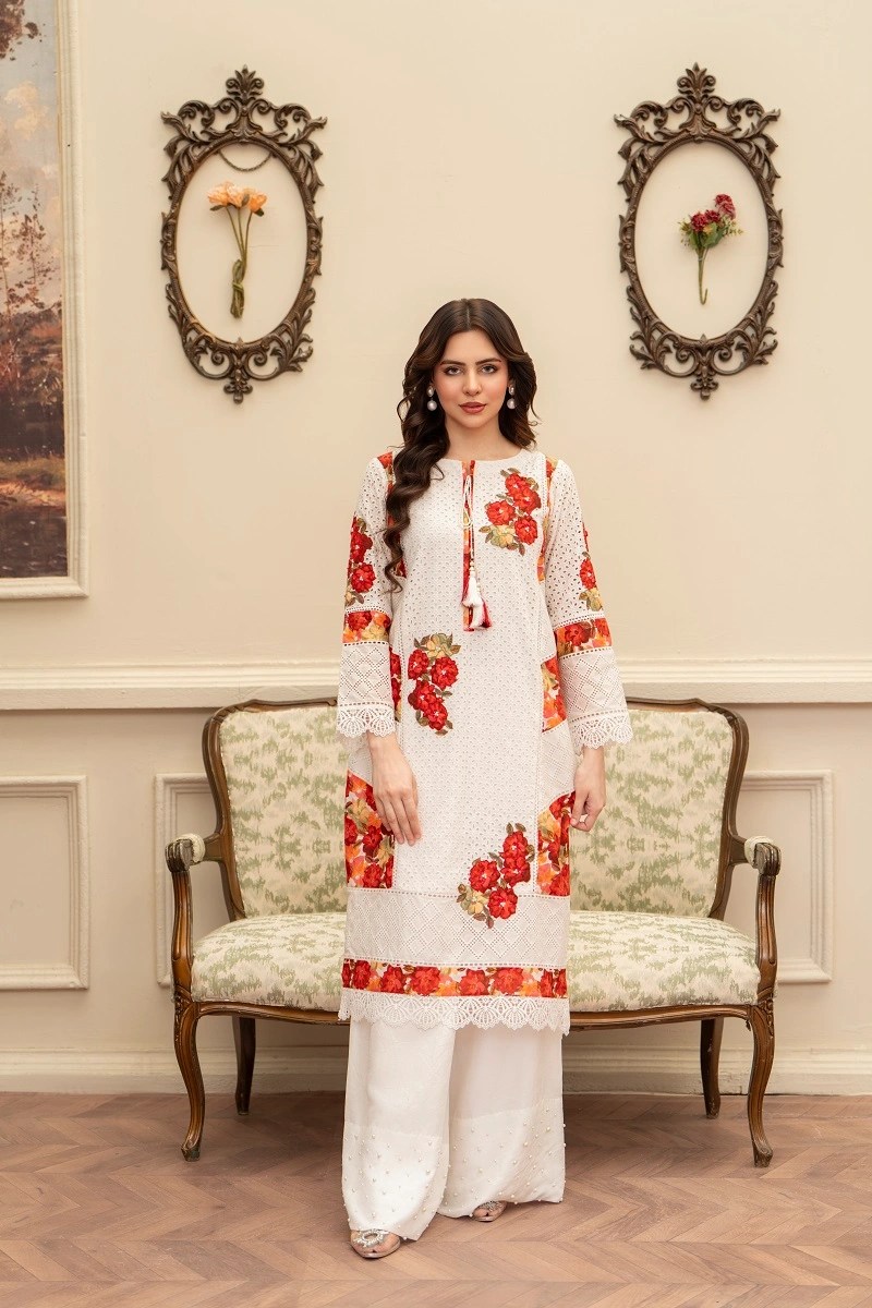 Floral Opulence with Pearl Elegance