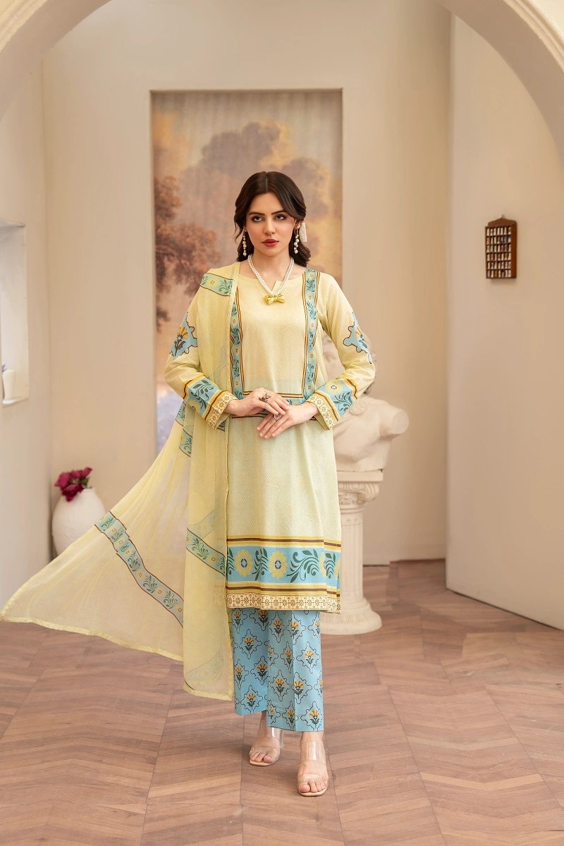 Printed Elegance Ensemble I