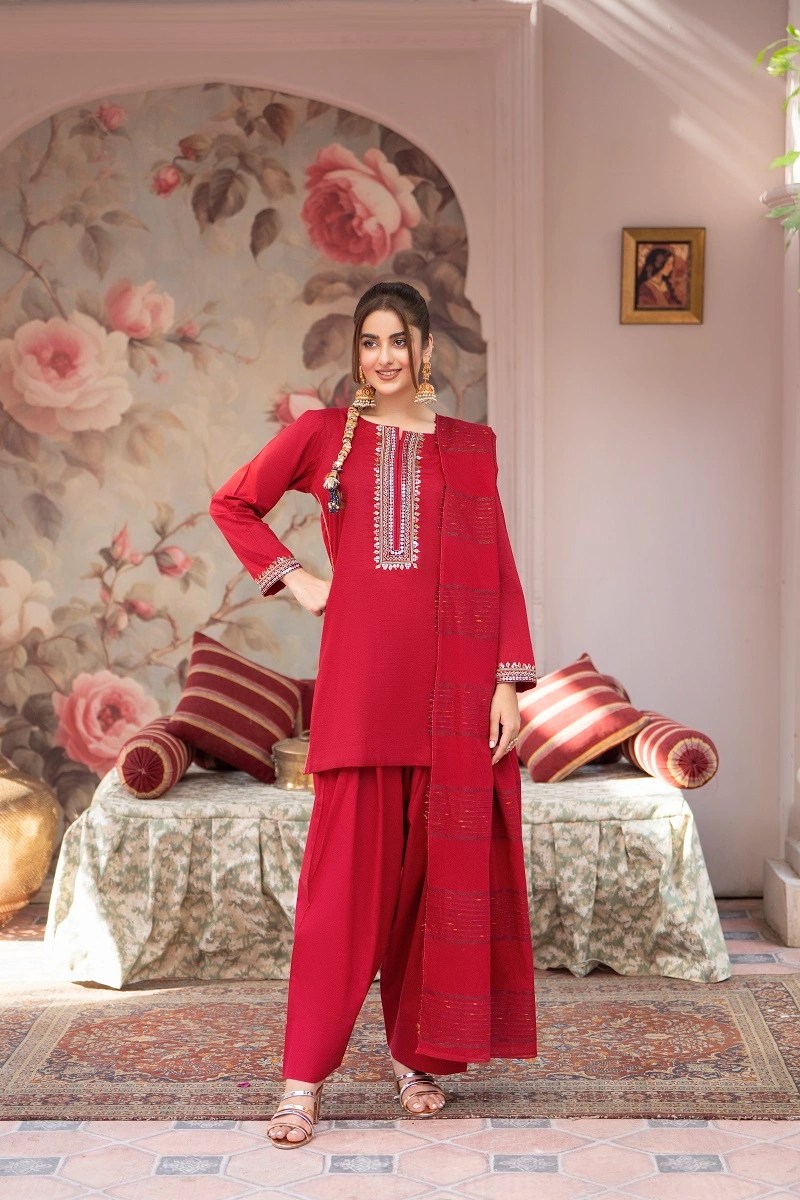 Regal Embroidered Elegance Ensemble