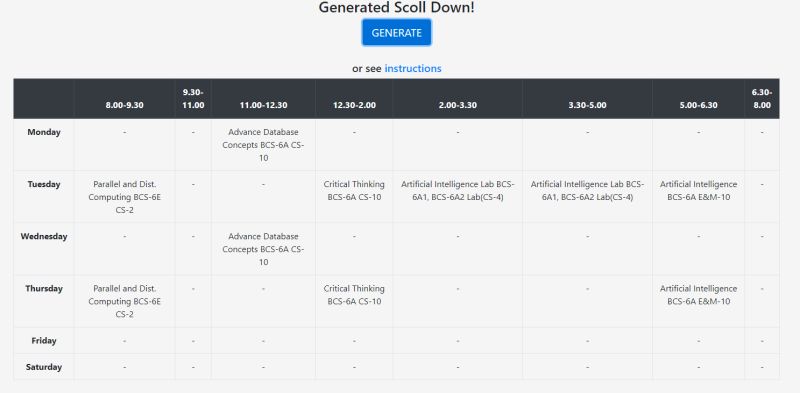 Github Abdullah Bin Naeem Digital Timetable Fast Nuces Introducing - Ultra HD Ocean Texture - Retina
