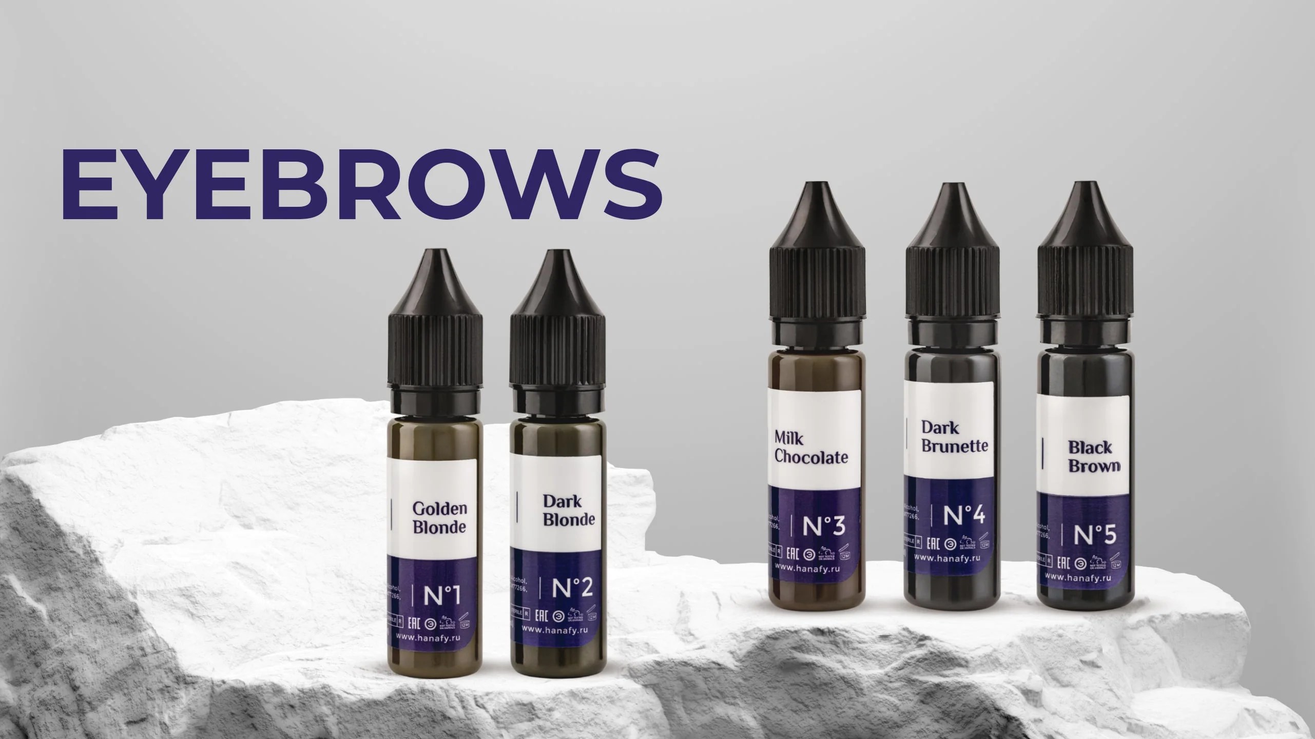 Hanafy Eyebrow Pigments Hanafy Pigments Usa