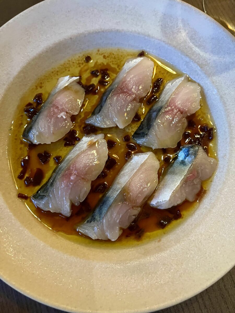Smoked Mackerel, Ramsen Capers, PX Vinegar ALTA