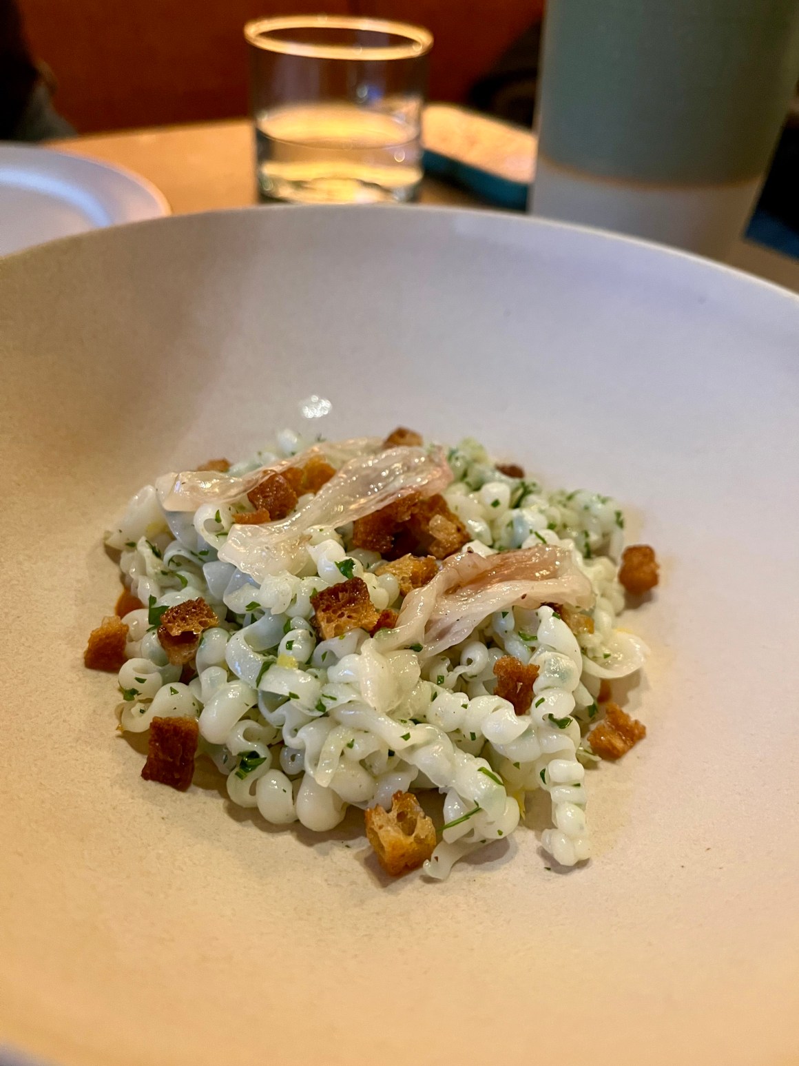 Squid, Lardo & Vizcaína Sauce ALTA